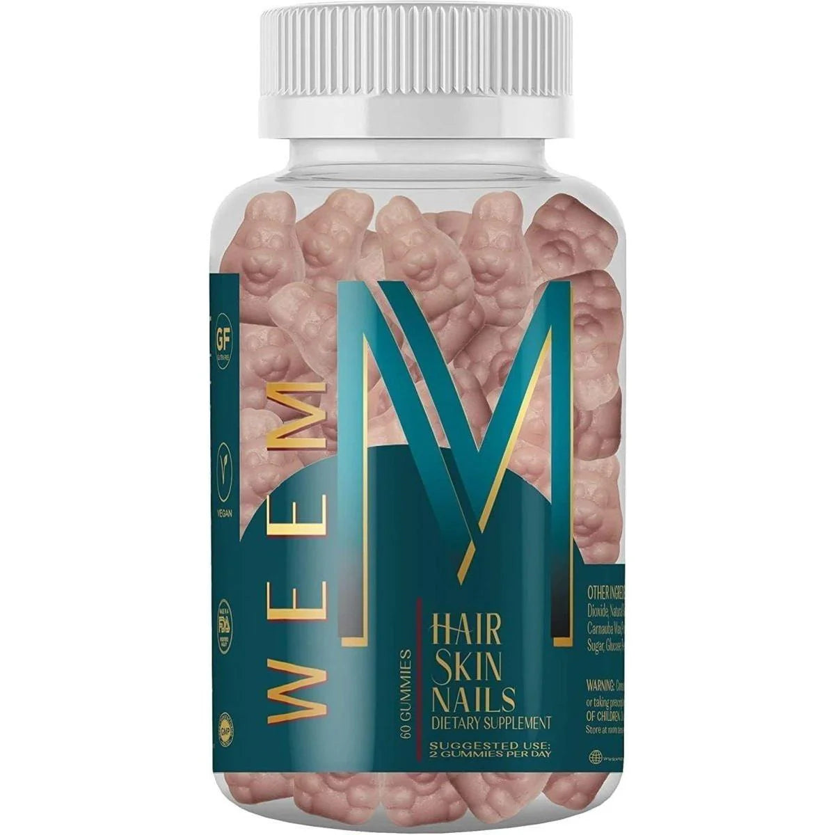 Weem Biotin Gummies for Hair, Skin & Nails